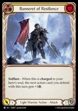 Banneret of Resilience (Regular) - Armory Deck: Boltyn (Rare) [ASB-017]
