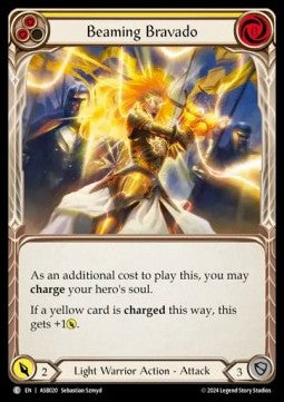 Beaming Bravado (Yellow) (Regular) - Armory Deck: Boltyn (Common) [ASB-020]