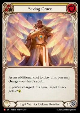 Saving Grace (Rainbow Foil) - Armory Deck: Boltyn (Majestic) [ASB-025]