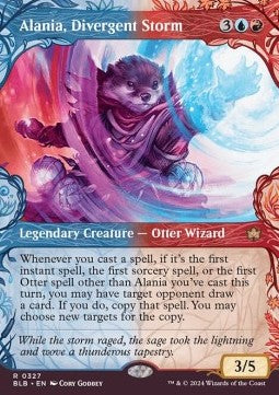 Alania, Divergent Storm (V.1) - Bloomburrow: Extras (Rare) [XBLB-327]