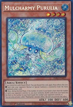Mulcharmy Purulia (V.1 - Secret Rare) - The Infinite Forbidden (Secret Rare) [INFO-027]