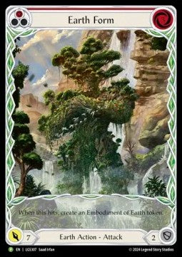 Earth Form (Extended Art Rainbow Foil) - LGS Promos (Promo) [LGS-307]