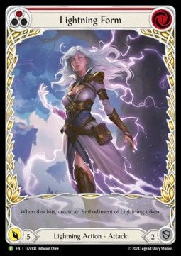 Lightning Form (Extended Art Rainbow Foil) - LGS Promos (Promo) [LGS-308]