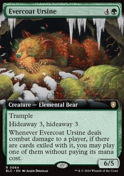 Evercoat Ursine - Commander: Bloomburrow: Extras (Rare) [XBLC-64]