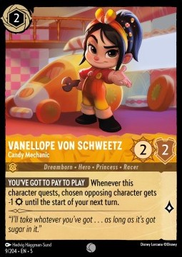 Vanellope von Schweetz - Candy Mechanic - Shimmering Skies (Common) [5SSK-9]