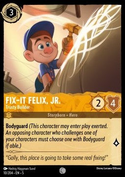 Fix‐It Felix, Jr. - Trusty Builder - Shimmering Skies (Common) [5SSK-10]