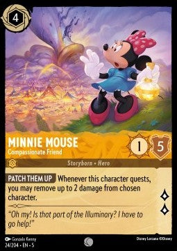 Minnie Mouse - Compassionate Friend - Shimmering Skies (Common) [5SSK-24]