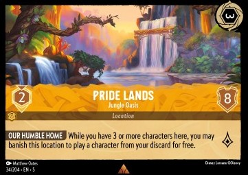 Pride Lands - Jungle Oasis - Shimmering Skies (Rare) [5SSK-34]