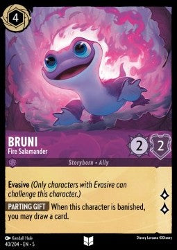 Bruni - Fire Salamander - Shimmering Skies (Uncommon) [5SSK-40]