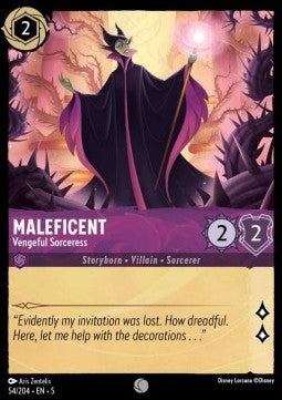Maleficent - Vengeful Sorceress - Shimmering Skies (Common) [5SSK-54]