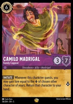 Camilo Madrigal - Family Copycat - Shimmering Skies (Legendary) [5SSK-58]