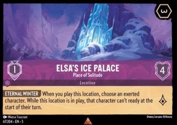 Elsa's Ice Palace - Place of Solitude - Shimmering Skies (Rare) [5SSK-67]