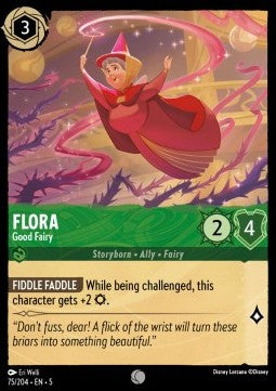 Flora - Good Fairy - Shimmering Skies (Common) [5SSK-75]