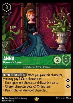 Anna - Diplomatic Queen - Shimmering Skies (Legendary) [5SSK-85]