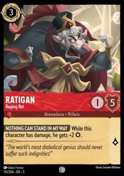 Ratigan - Raging Rat - Shimmering Skies (Common) [5SSK-113]