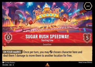 Sugar Rush Speedway - Starting Line - Shimmering Skies (Rare) [5SSK-135]