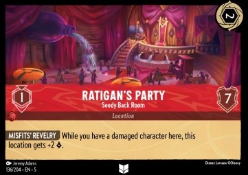 Ratigan's Party - Seedy Back Room - Shimmering Skies (Uncommon) [5SSK-136]