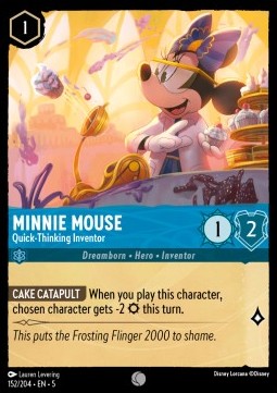 Minnie Mouse - Quick-Thinking Inventor - Shimmering Skies (Common) [5SSK-152]