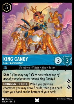 King Candy - Sweet Abomination (V.1) - Shimmering Skies (Uncommon) [5SSK-154]