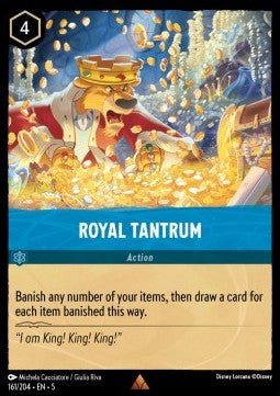 Royal Tantrum (V.1) - Shimmering Skies (Rare) [5SSK-161]
