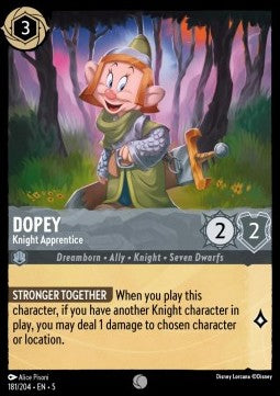 Dopey - Knight Apprentice - Shimmering Skies (Common) [5SSK-181]