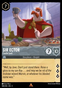 Sir Ector - Castle Lord - Shimmering Skies (Rare) [5SSK-188]