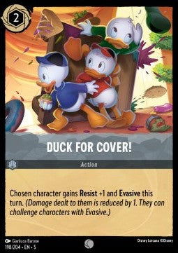 Duck for Cover! - Shimmering Skies (Common) [5SSK-198]