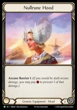 Nullrune Hood (Rainbow Foil) - FAB Promos (Promo) [FAB-245]