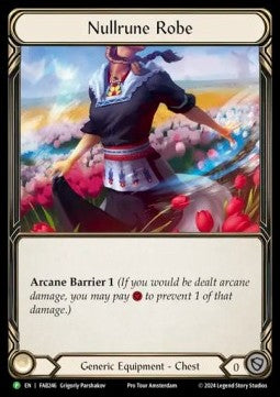 Nullrune Robe (Rainbow Foil) - FAB Promos (Promo) [FAB-246]