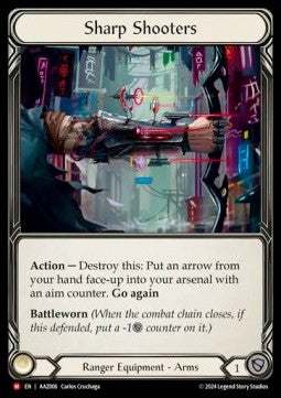 Sharp Shooters (Rainbow Foil) - Armory Deck: Azalea (Majestic) [AAZ-006]