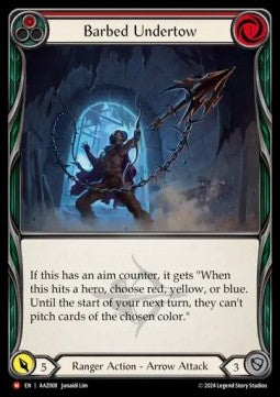 Barbed Undertow (Regular) - Armory Deck: Azalea (Majestic) [AAZ-008]