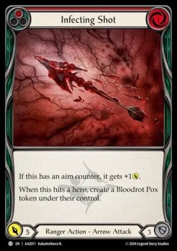 Infecting Shot (Red) (Regular) - Armory Deck: Azalea (Common) [AAZ-011]