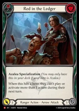 Red in the Ledger (Regular) - Armory Deck: Azalea (Majestic) [AAZ-013]