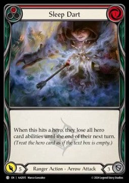 Sleep Dart (Red) (Regular) - Armory Deck: Azalea (Common) [AAZ-015]