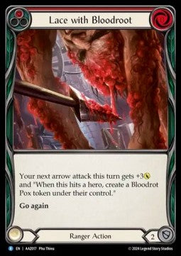 Lace with Bloodroot (Regular) - Armory Deck: Azalea (Rare) [AAZ-017]