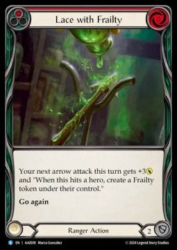Lace with Frailty (Regular) - Armory Deck: Azalea (Rare) [AAZ-018]