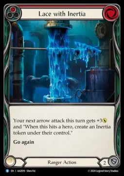 Lace with Inertia (Regular) - Armory Deck: Azalea (Rare) [AAZ-019]