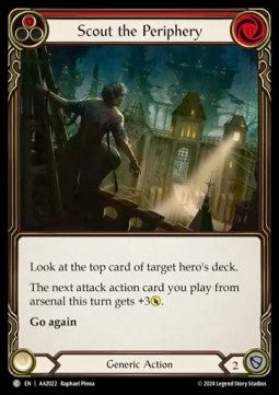 Scout the Periphery (Red) (Regular) - Armory Deck: Azalea (Common) [AAZ-022]