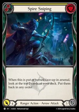 Spire Sniping (Yellow) (Regular) - Armory Deck: Azalea (Common) [AAZ-023]