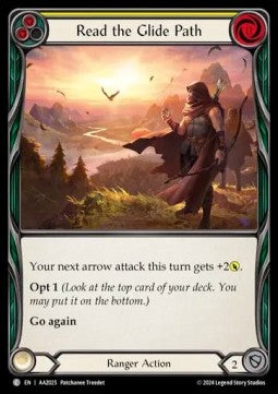 Read the Glide Path (Yellow) (Regular) - Armory Deck: Azalea (Common) [AAZ-025]