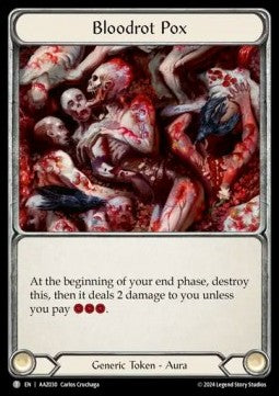 Bloodrot Pox (Regular) - Armory Deck: Azalea (Token) [AAZ-030]