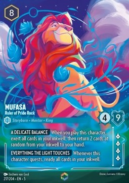 Mufasa - Ruler of Pride Rock (V.2) - Shimmering Skies (Enchanted) [5SSK-217]