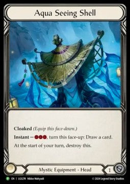 Aqua Seeing Shell (Rainbow Foil) - LGS Promos (Promo) [LGS-274]
