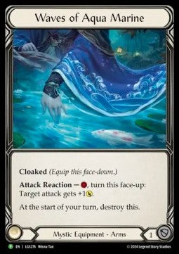 Waves of Aqua Marine (Rainbow Foil) - LGS Promos (Promo) [LGS-276]