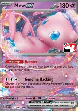 Mew ex - Play! Pokémon Prize Pack Series Five (Promo) [PPS5-MEW 151]