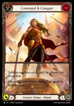 Command and Conquer (Extended Art Rainbow Foil) - FAB Promos (Promo) [FAB-278]
