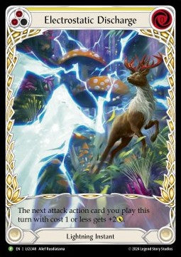 Electrostatic Discharge (Yellow) (Extended Art Rainbow Foil) - LGS Promos (Promo) [LGS-348]