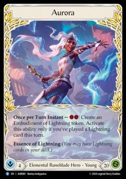 Aurora (Rainbow Foil) - First Strike: Aurora (Rare) [AUR-001]