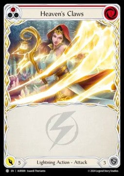 Heaven's Claws (Red) (Regular) - First Strike: Aurora (Common) [AUR-009]