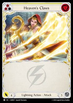 Heaven's Claw (Yellow) (Regular) - First Strike: Aurora (Common) [AUR-017]